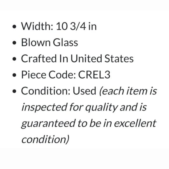 MCM Fostoria "Wheat" 3-part Clear Glossy Serving Dish - Picture 6 of 7